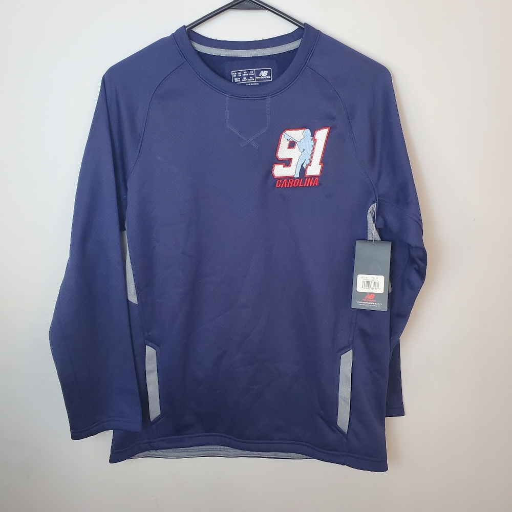 Team 91 Carolina Reebok Youth XL Lacrosse Practice Jersey New